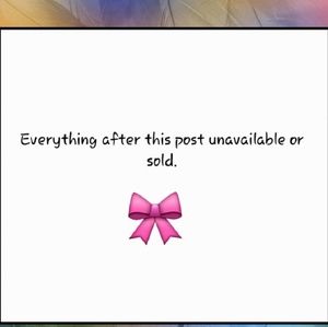 Everything is sold after this!